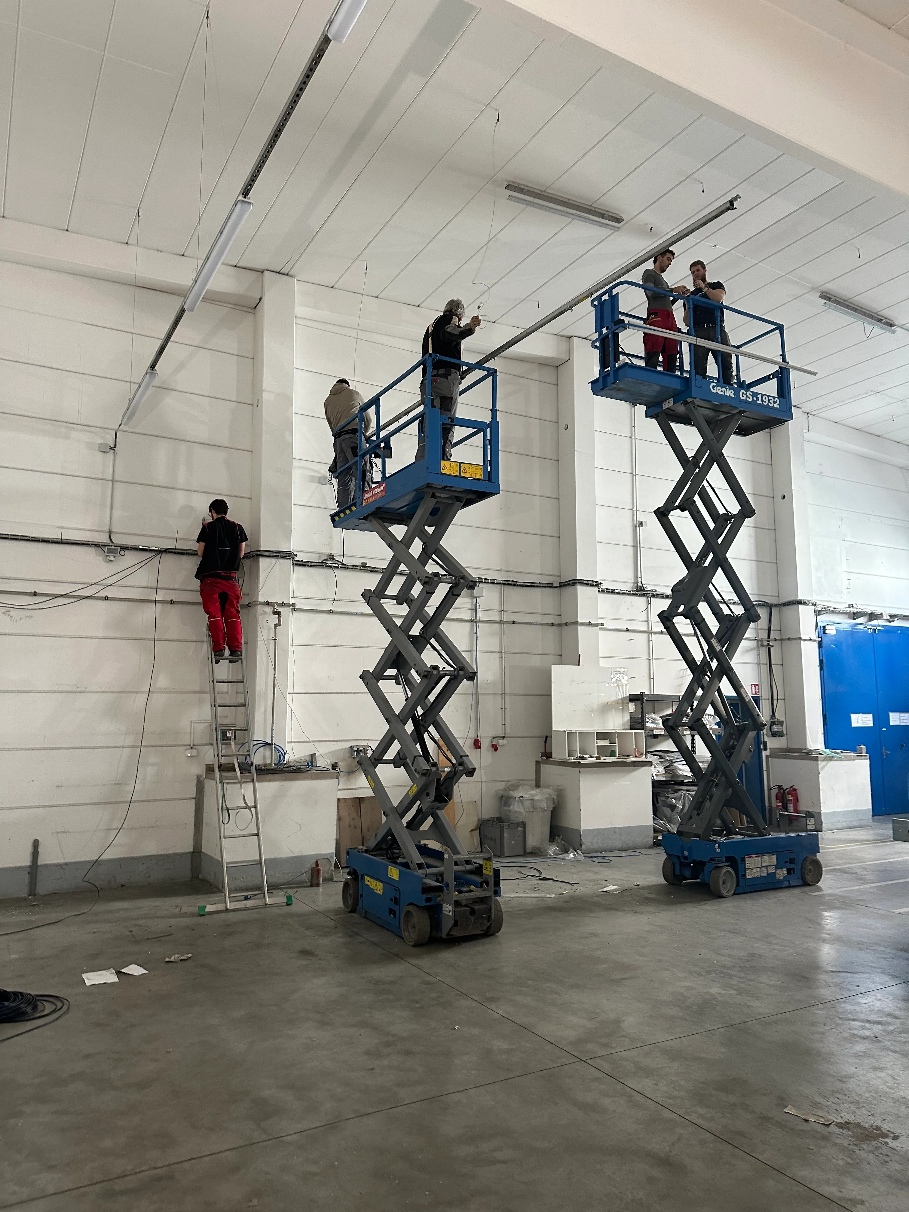 Elektroinstalace průmyslové haly — Revimont Klatovy